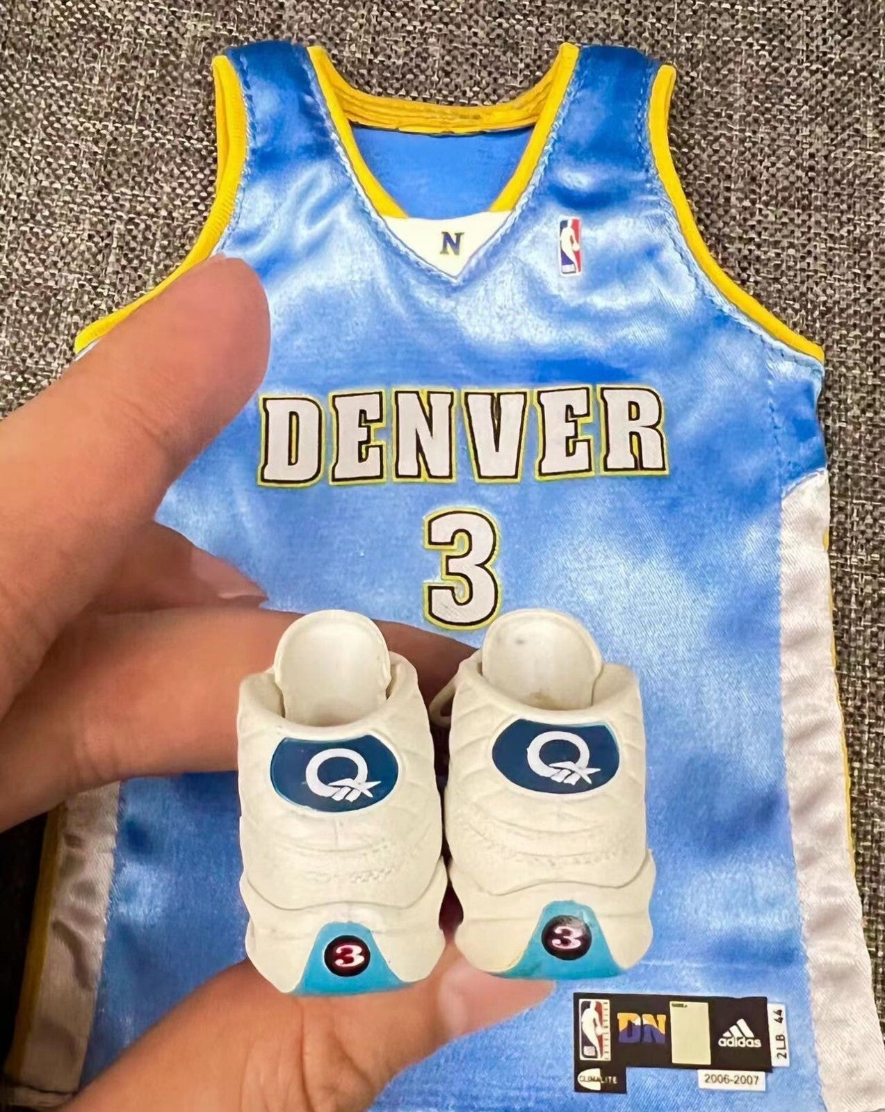 1/6 scale iverson jersey shoes Male Model for 12'' Action Figure