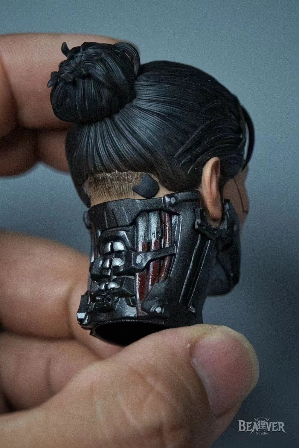 custom 1/6 Cyberpunk 2077：Goro Takemura head