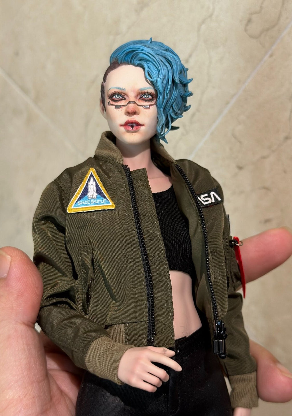 custom 1/6 Cyberpunk 2077 12 inch figure