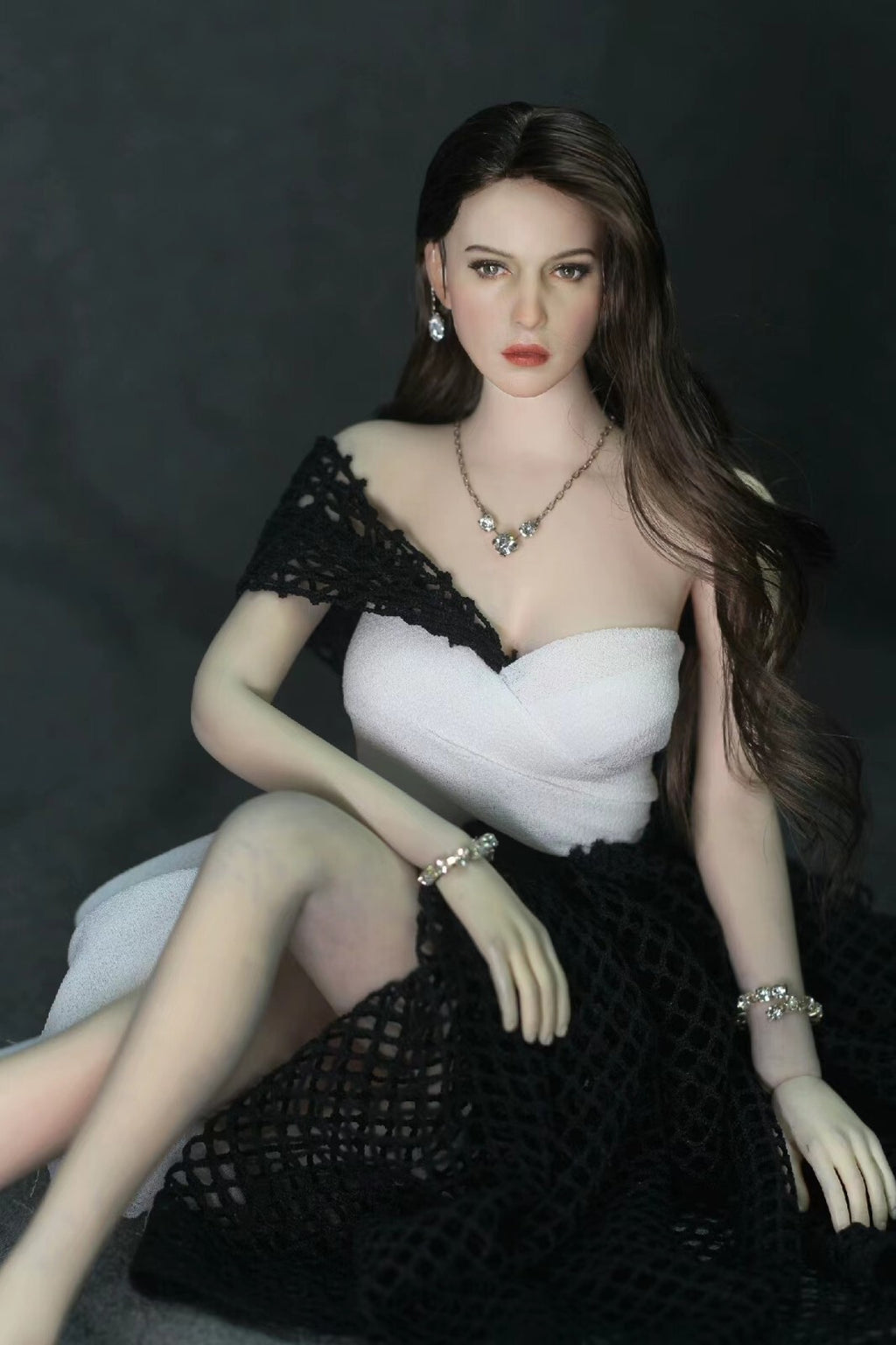 CUSTOM 1/6 Malèna Monica Bellucci head sculpture for 12 inch figure