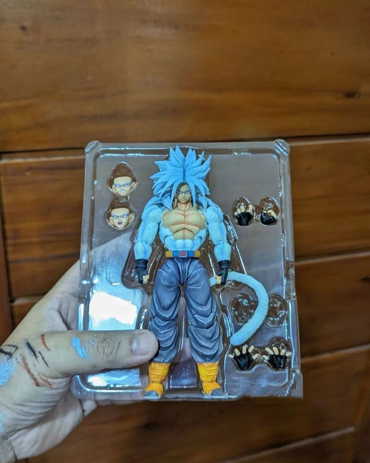 CUSTOM Dragon Ball shf ssj5 trunks