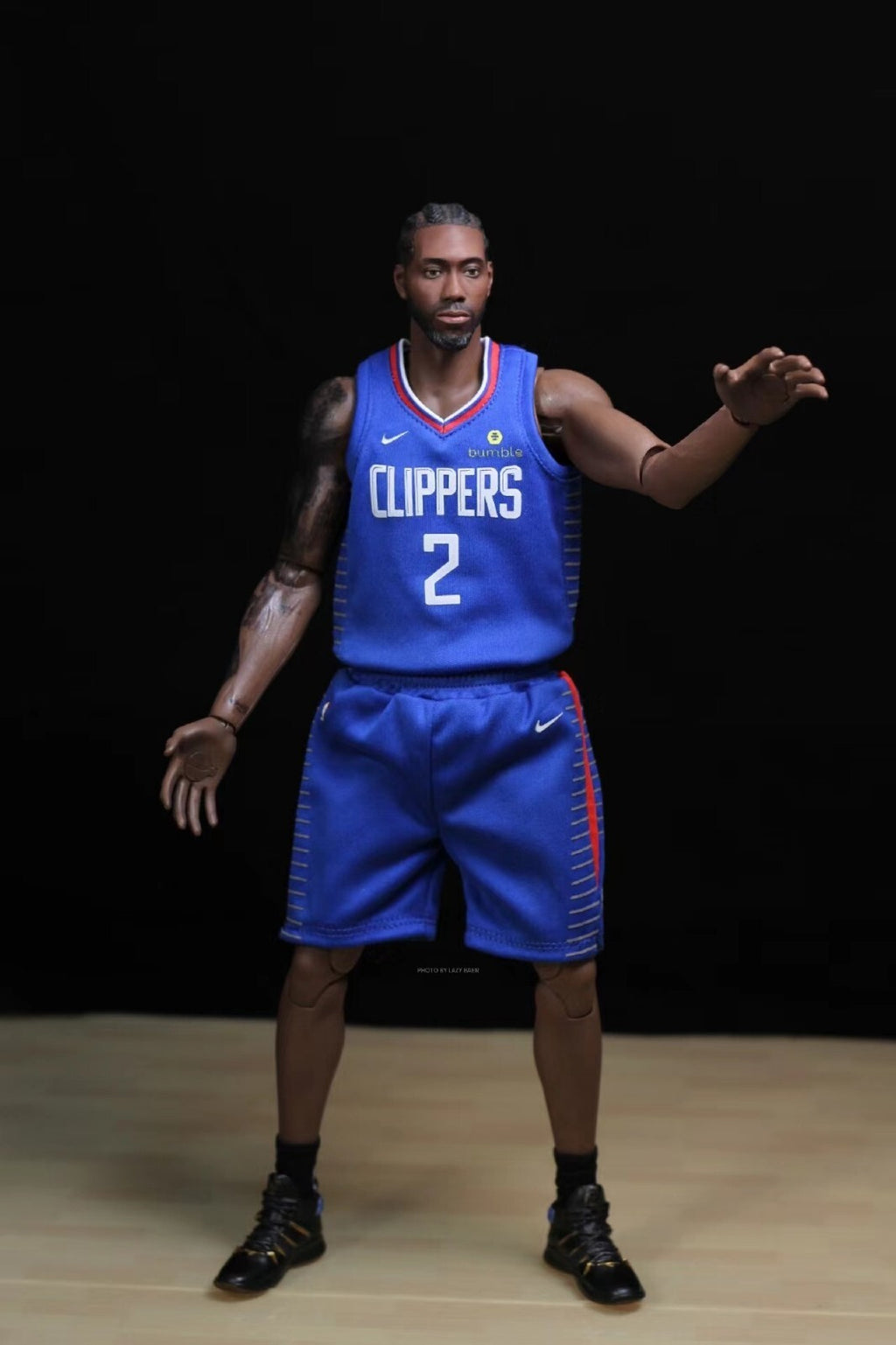Non Enterbay custom 1/6 scale Kawhi Leonard Male Model for 12'' Action Figure