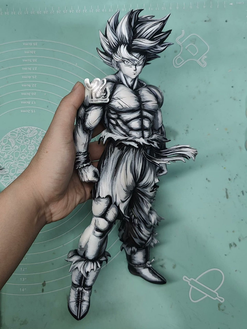 custom dragonball repaint goku