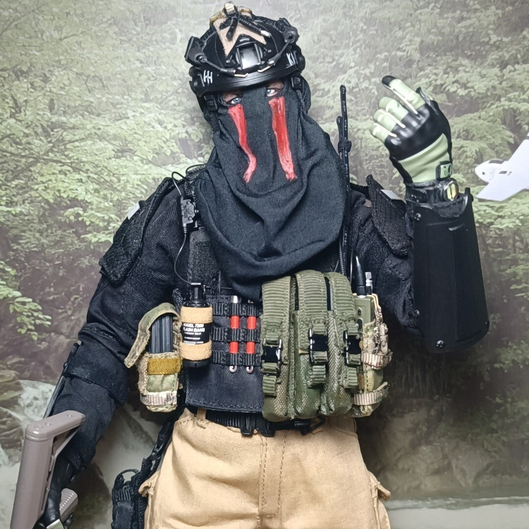 custom 1/6 cod duty call konig gost figure  need 3 months