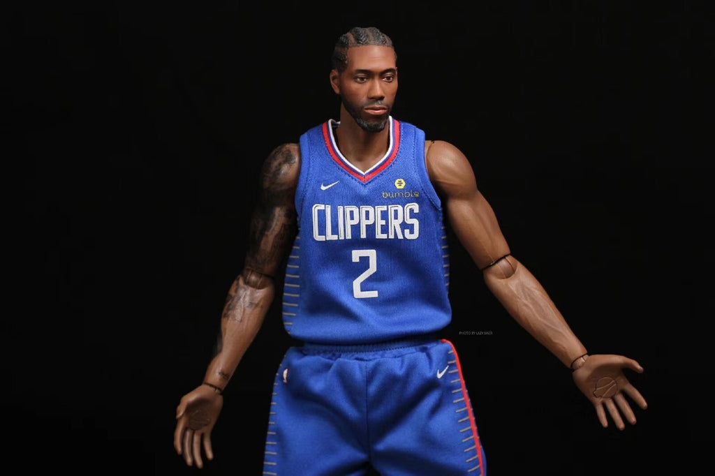 Non Enterbay custom 1/6 scale Kawhi Leonard Male Model for 12'' Action Figure