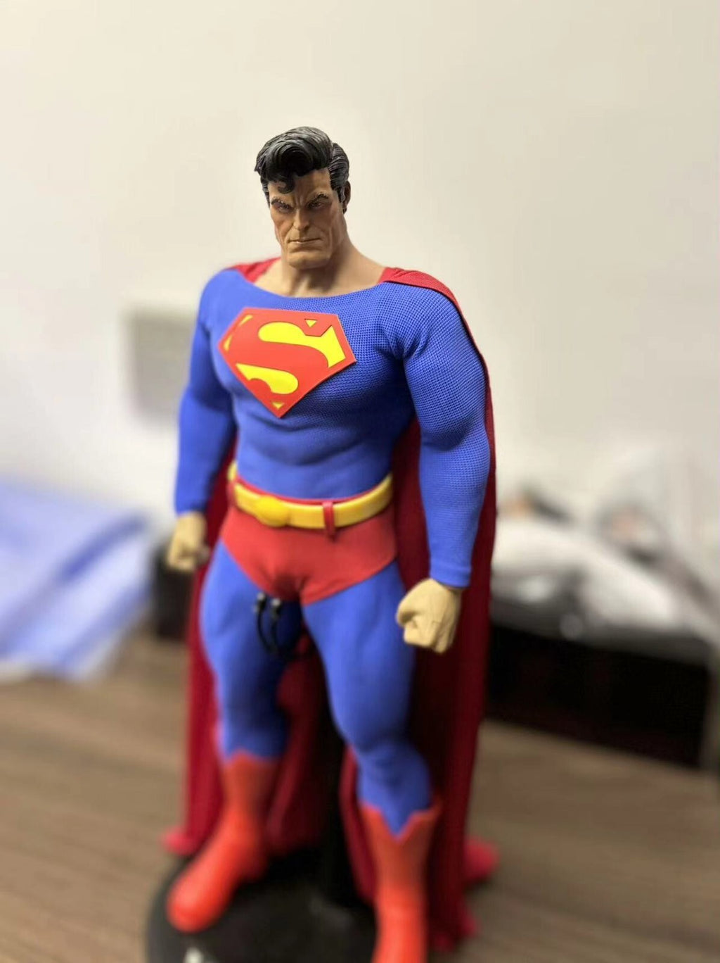 custom 1/6 black superman return