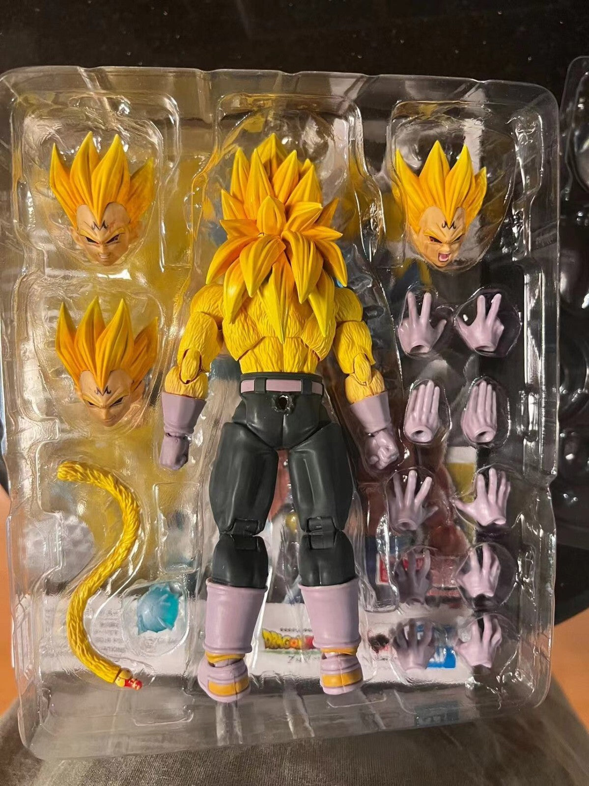 custom dragonball shf ssj4 vegeta