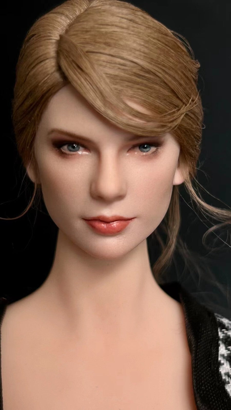 custom 1/6 taylor swift head sculpture for 12 inch figure