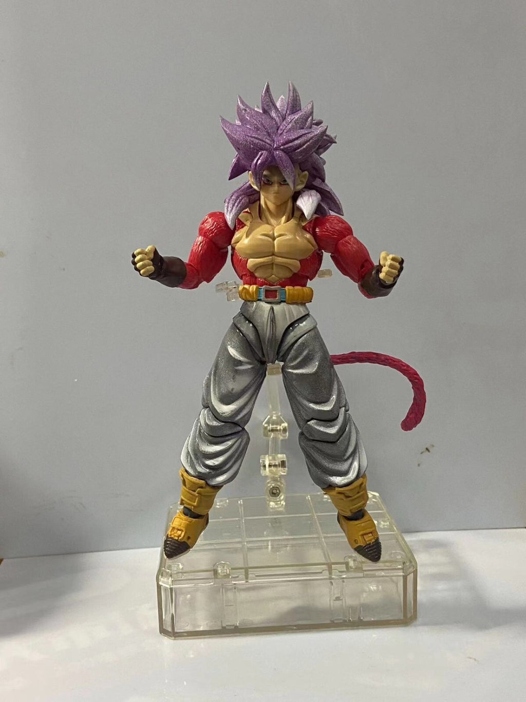 custom dragonball shf trunks ssj 4