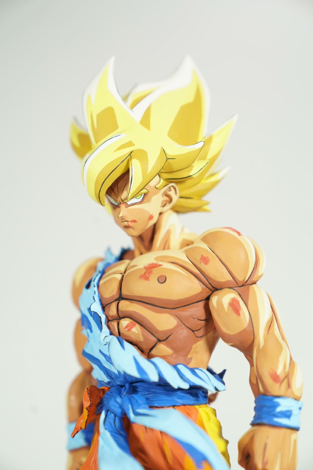custom dragonball repaint BANPRESTO gros super saiyan goku