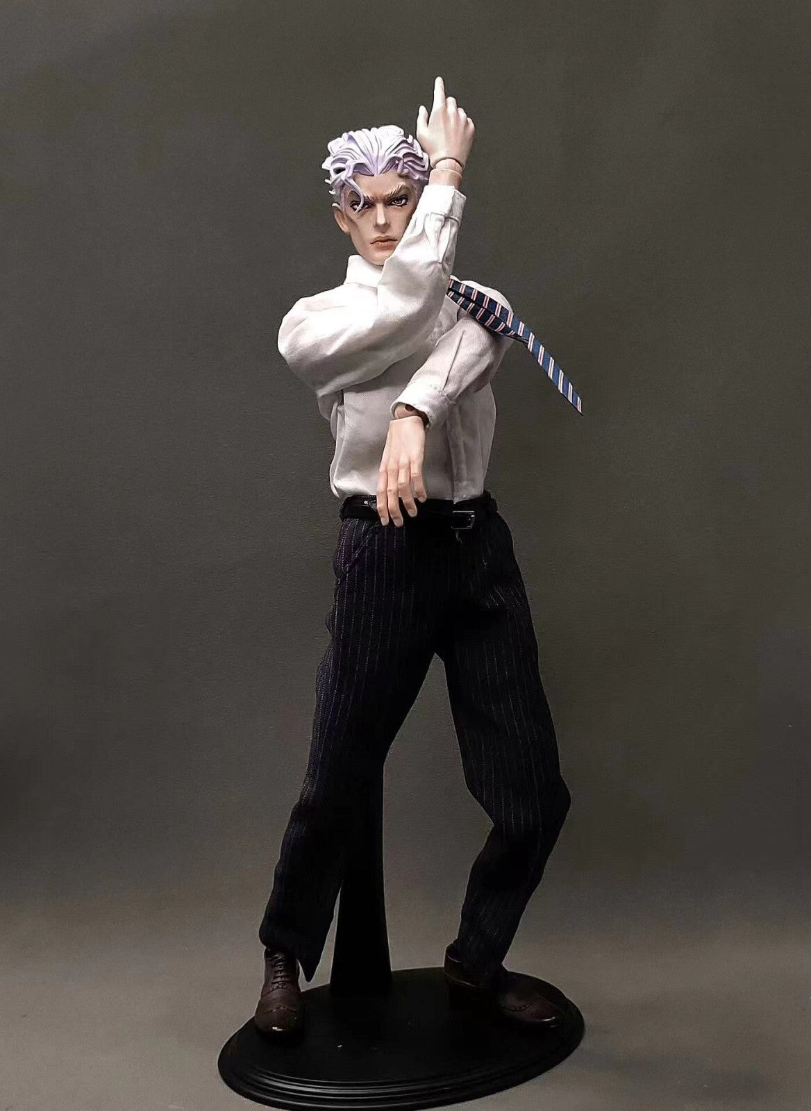 custom 1/6 JoJo's Bizarre Adventure Kira Yoshikage head sculpture （only head