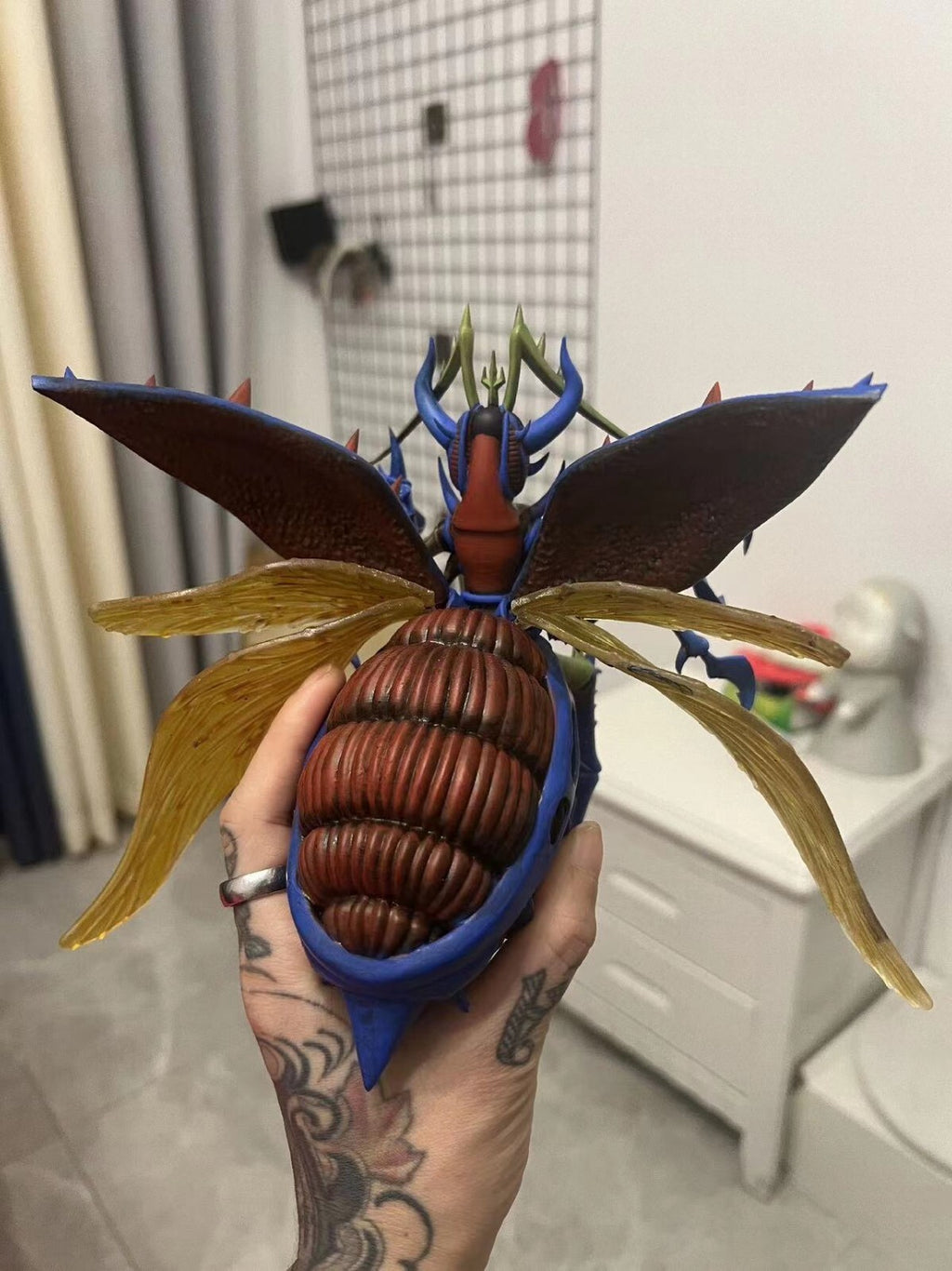 CUSTOM Yu-Gi-Oh Metamorphosed Insect Queen figure 20 cm