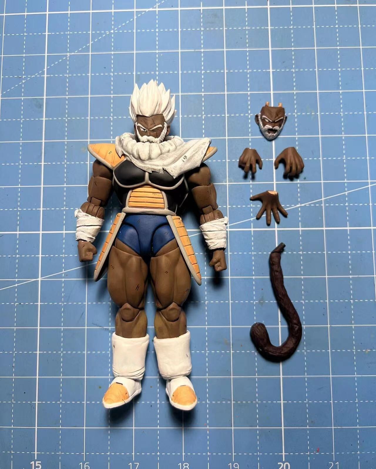 custom dragonball shf Paragus broly father