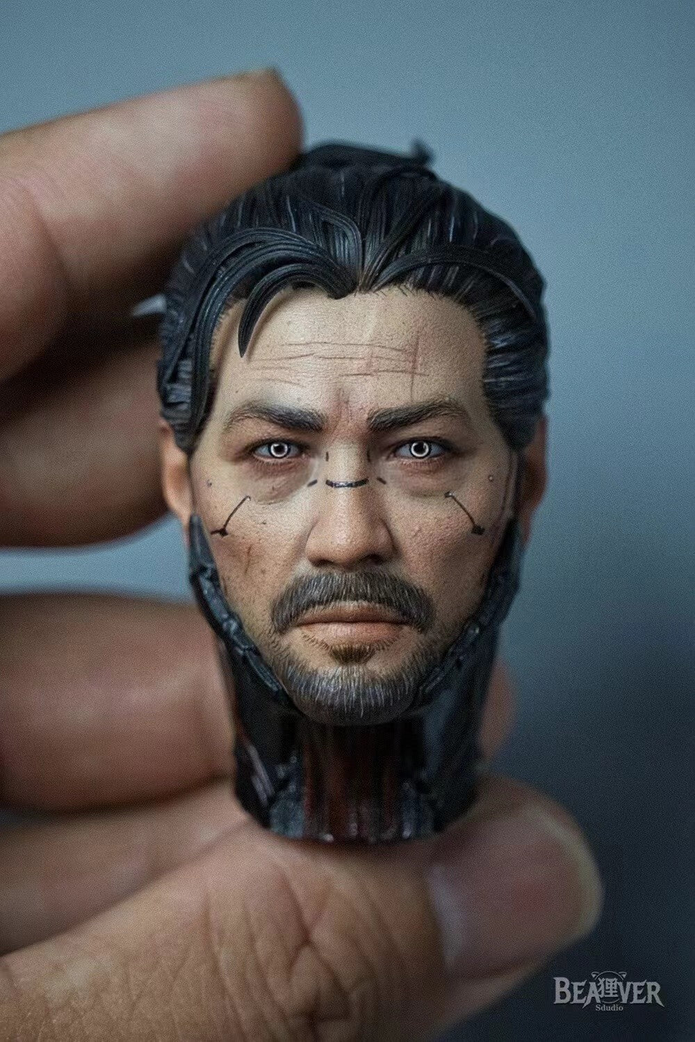 custom 1/6 Cyberpunk 2077：Goro Takemura head