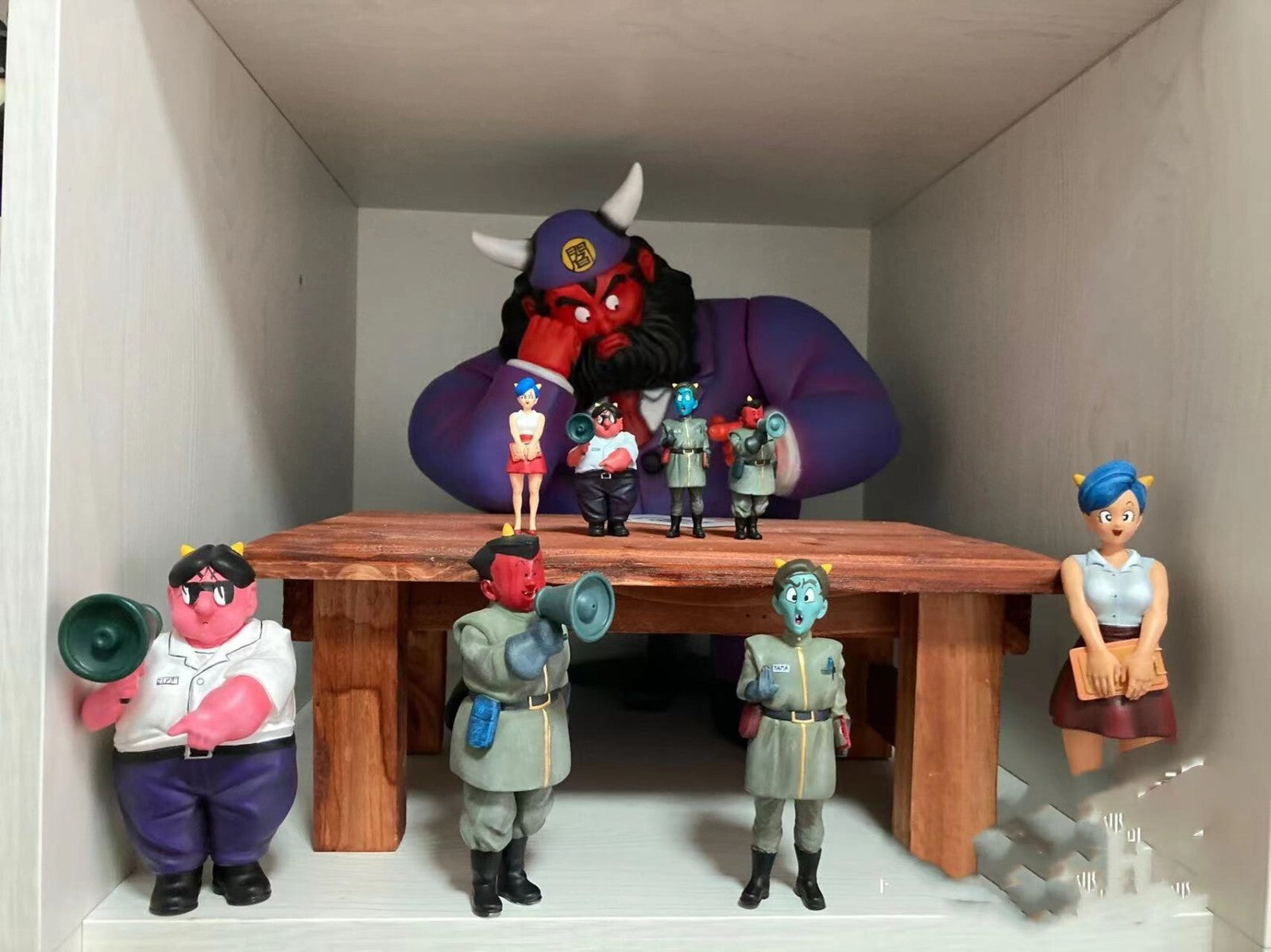 custom dragonball hg resin king hell soliders 4 pcs
