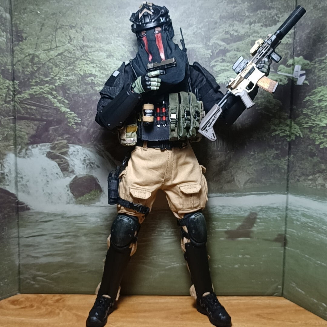 custom 1/6 cod duty call konig gost figure  need 3 months