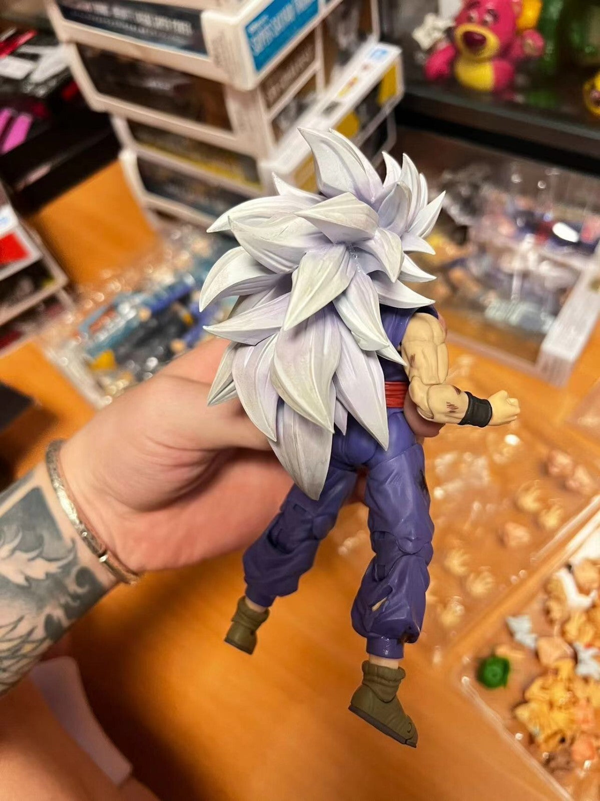 custom dragonball shf gohan