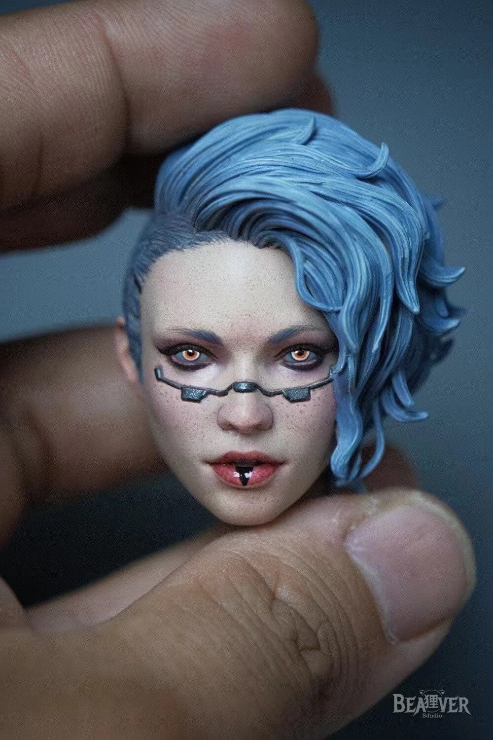 custom 1/6 Cyberpunk 2077：V head