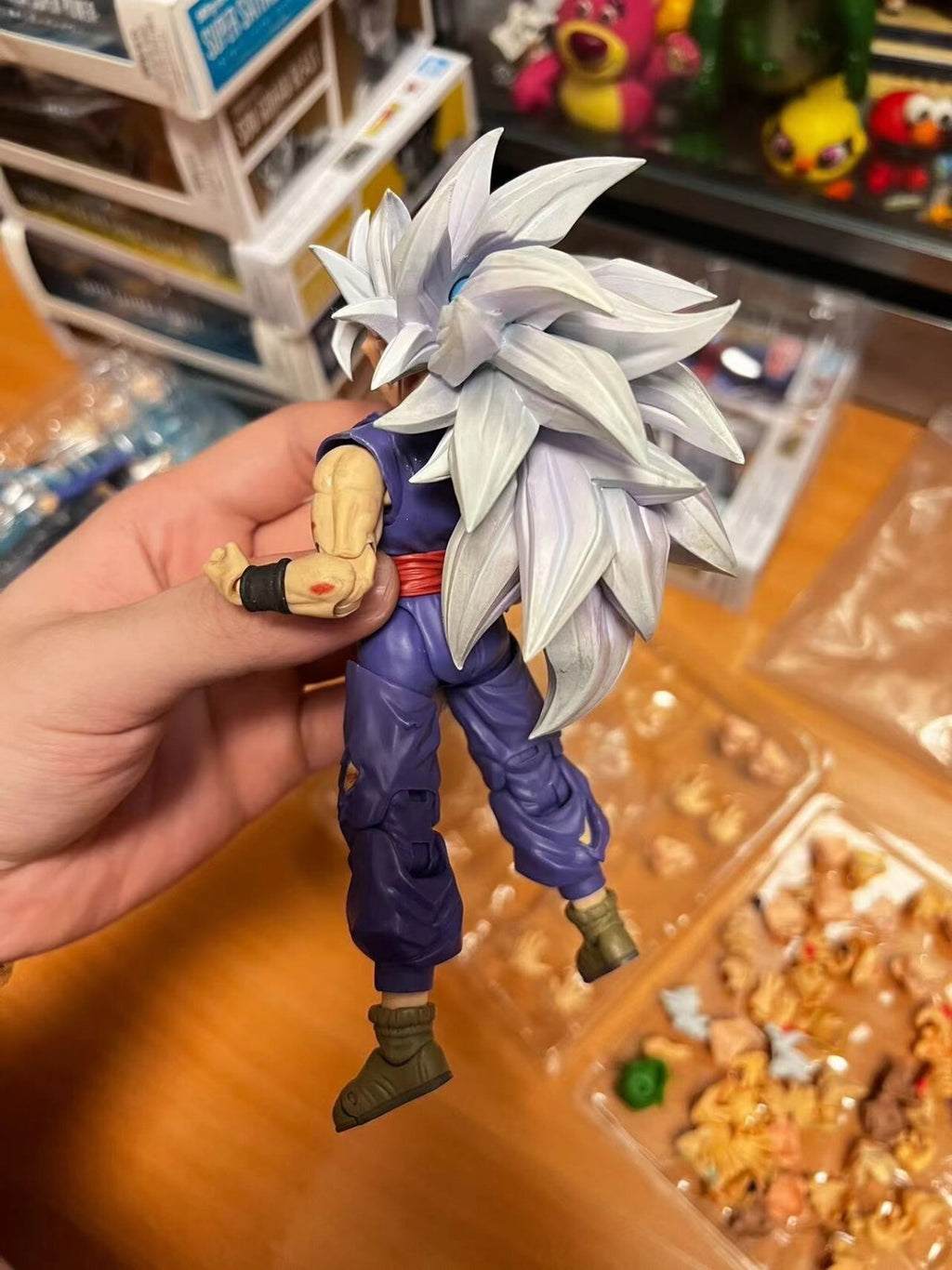 custom dragonball shf gohan