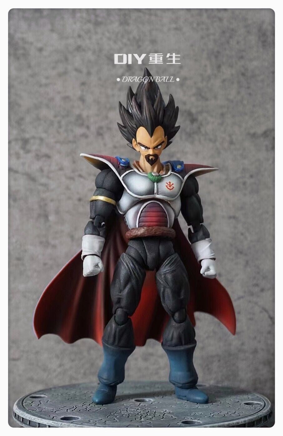 custom dragonball shf king vegeta