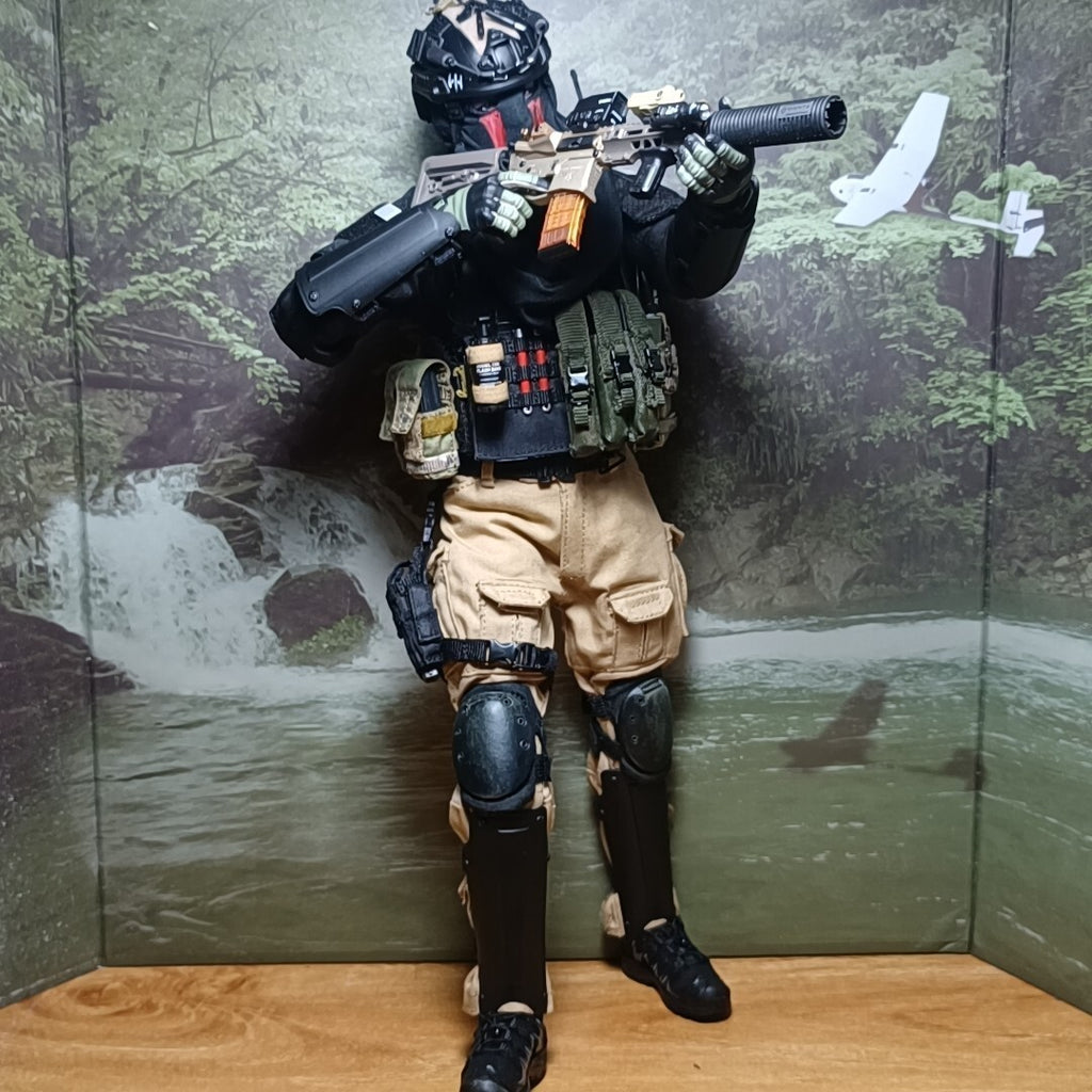 custom 1/6 cod duty call konig gost figure  need 3 months