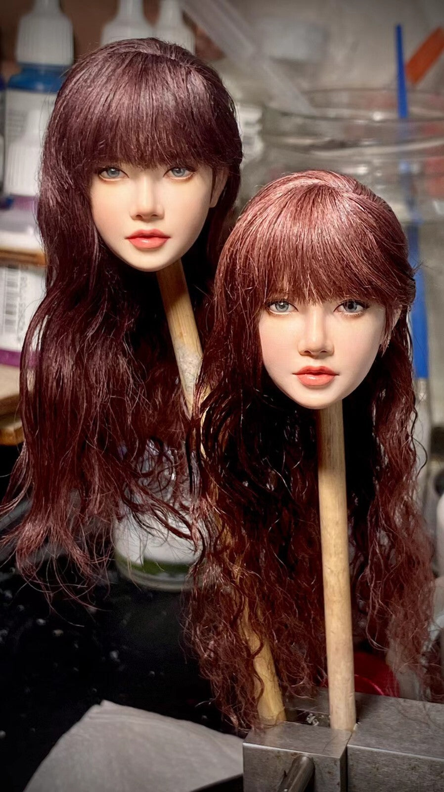 CUSTOM 1/6 lisa LalisaManoban head sculpture for 12 inch figure