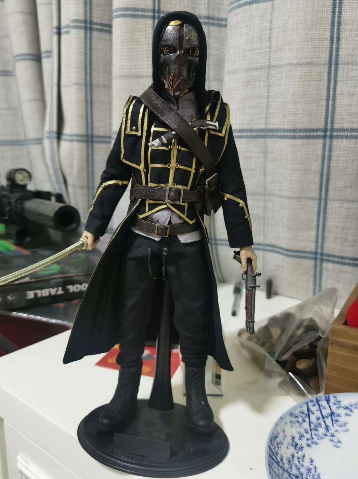 custom 1/6 Corvo Attano Dishonored 30cm