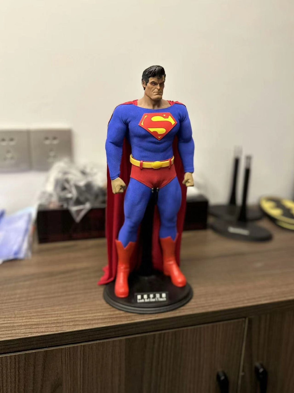 custom 1/6 black superman return