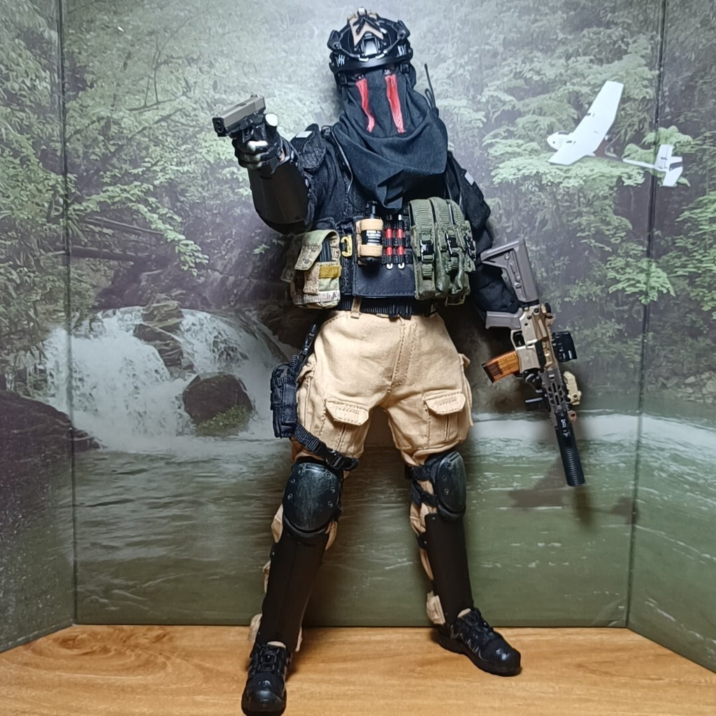 custom 1/6 cod duty call konig gost figure  need 3 months